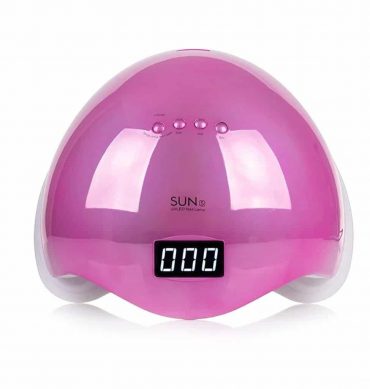 LAMPARA DE UÑAS UV LED 48W SUN 5 ROSA