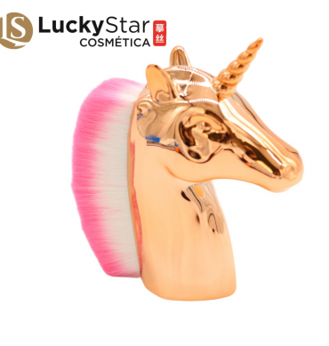 BROCHA UNICORNIO COLOR DORADA