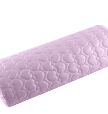 REPOSABRAZOS SUAVE PARA MANICURA,SOPORTE DE ALMOHADA PARA BRAZO COLOR ROSA