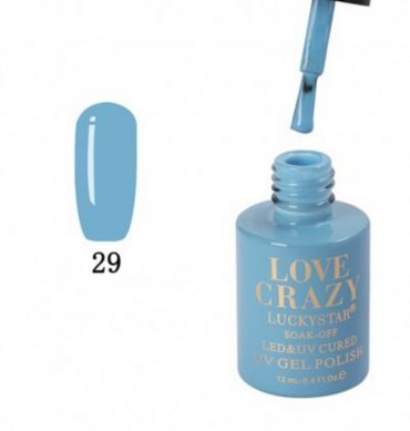 ESMALTE DE GEL SEMIPERMANENTE LOVE CRAZY NUMERO 029
