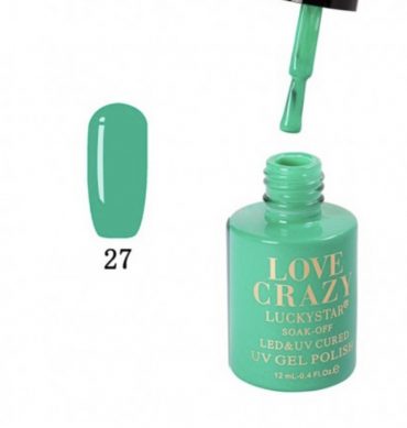 ESMALTE DE GEL SEMIPERMANENTE LOVE CRAZY NUMERO 027