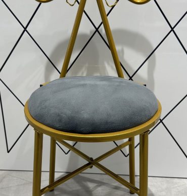 SILLA FORMA MARIPOSA TERCIOPELO