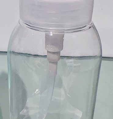 DISPENSADOR PARA LIQUIDOS TRANSPARENTE 300ML