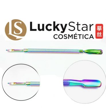 EMPUJADOR DE UÑAS COLORES ACERO INOXIDABLE DE ALTA RESISTENCIA PROFESIONAL LUCKYSTAR