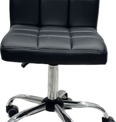 SILLA CON ESPALDA NEGRO