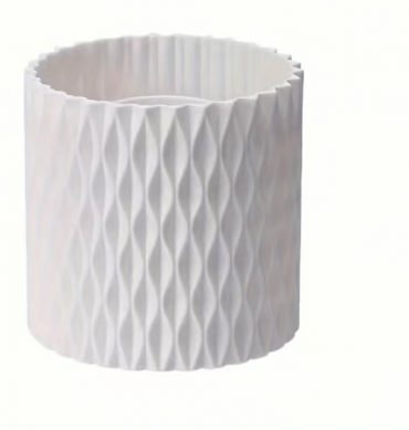 ORGANIZADOR PLASTICO PARA BROCHAS COLOR BLANCO