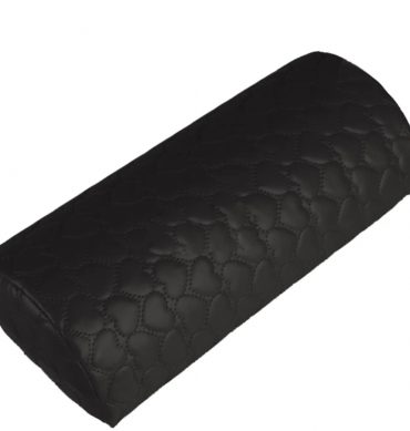 REPOSABRAZOS SUAVE PARA MANICURA,SOPORTE DE ALMOHADA PARA BRAZO COLOR NEGRO