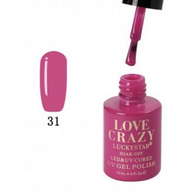 ESMALTE DE GEL SEMIPERMANENTE LOVE CRAZY NUMERO 031