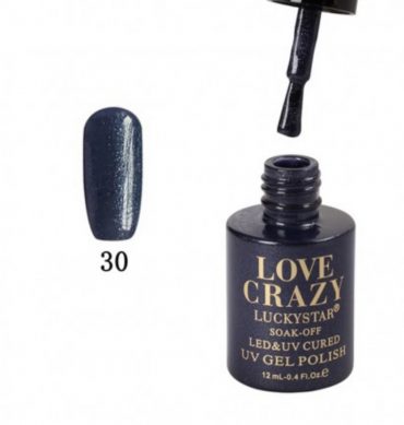 ESMALTE DE GEL SEMIPERMANENTE LOVE CRAZY NUMERO 030
