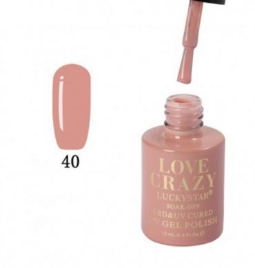 ESMALTE DE GEL SEMIPERMANENTE LOVE CRAZY NUMERO 040