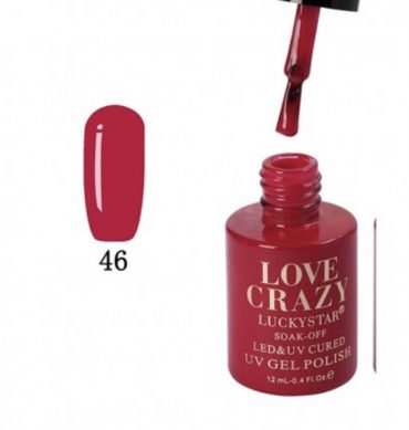 ESMALTE DE GEL SEMIPERMANENTE LOVE CRAZY NUMERO 046