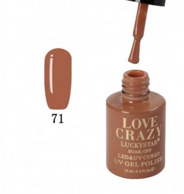 ESMALTE DE GEL SEMIPERMANENTE LOVE CRAZY NUMERO 071