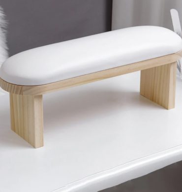REPOSABRAZOS PARA MARICURA DE UNAS COLOR BLANCO