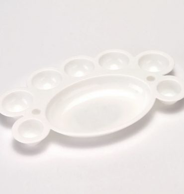 PALETA PINTERU FORMA CANGREJO BLANCO