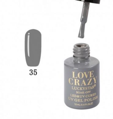 ESMALTE DE GEL SEMIPERMANENTE LOVE CRAZY NUMERO 035