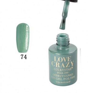ESMALTE DE GEL SEMIPERMANENTE LOVE CRAZY NUMERO 074