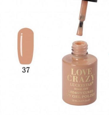 ESMALTE DE GEL SEMIPERMANENTE LOVE CRAZY NUMERO 037