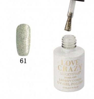 ESMALTE DE GEL SEMIPERMANENTE LOVE CRAZY NUMERO 061
