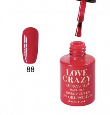 ESMALTE DE GEL SEMIPERMANENTE LOVE CRAZY NUMERO 088