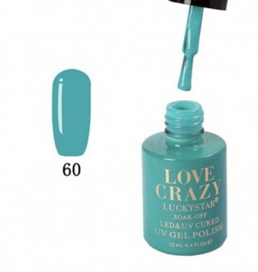 ESMALTE DE GEL SEMIPERMANENTE LOVE CRAZY NUMERO 060
