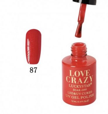 ESMALTE DE GEL SEMIPERMANENTE LOVE CRAZY NUMERO 087