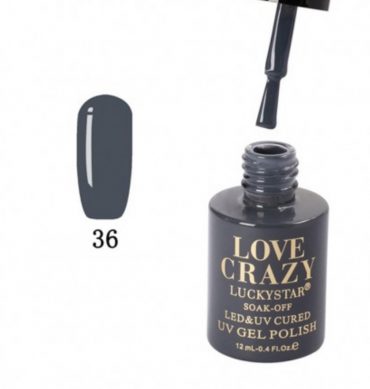 ESMALTE DE GEL SEMIPERMANENTE LOVE CRAZY NUMERO 036