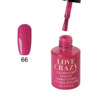 ESMALTE DE GEL SEMIPERMANENTE LOVE CRAZY NUMERO 066