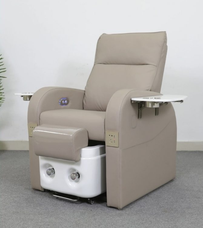 SILLON DE PIEDICURA COLOR BEIGE