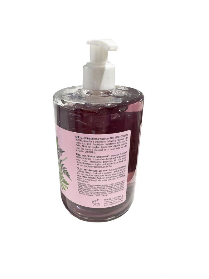 GEL-INHIBIDOR VELLO ALOE+COMPLEX HERBAL