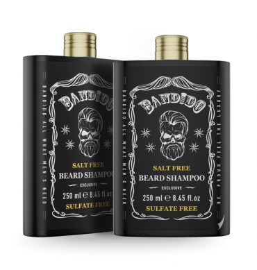 CHAMPU PARA BARBA  BANDIDO SALT FREE 250ML
