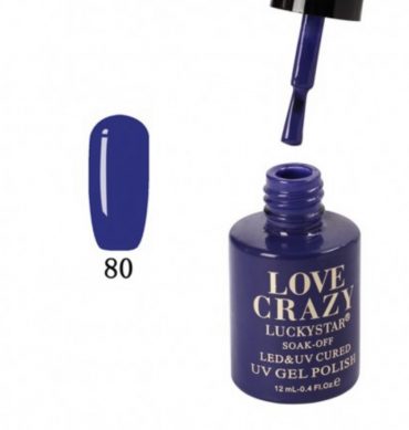 ESMALTE DE GEL SEMIPERMANENTE LOVE CRAZY NUMERO 080