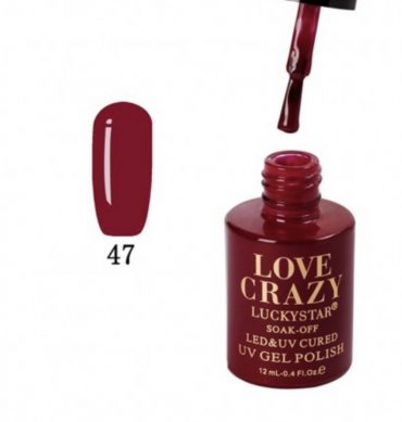 ESMALTE DE GEL SEMIPERMANENTE LOVE CRAZY NUMERO 047