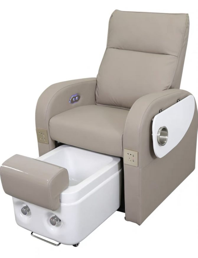 SILLON DE PIEDICURA COLOR BEIGE