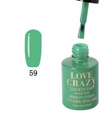 ESMALTE DE GEL SEMIPERMANENTE LOVE CRAZY NUMERO 059