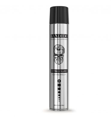 LACA SPRAY BANDIDO PLATA 400ML